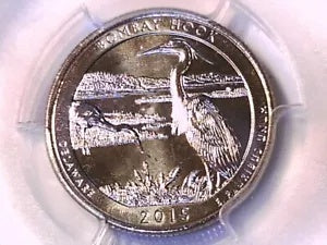 ボンベイ フック NP 2015 P ワシントン クォーター PCGS MS 66 ファースト ストライク 32481722 Bombay Hook NP 2015 P Washington Quarter PCGS MS 66 First Strike 32481722